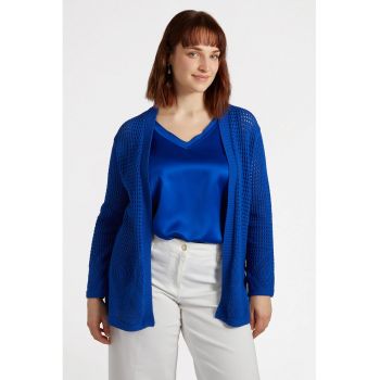 Cardigan cu perforatii