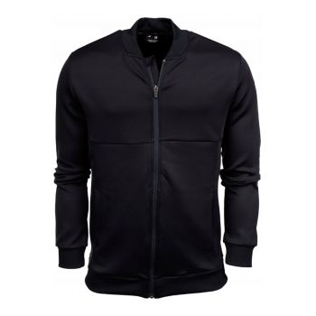 Hanorac sport cu fermoar -  Poliester/Elastan - Bleumarin -