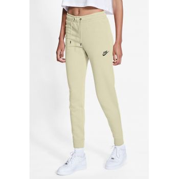 Pantaloni sport slim fit cu snur in talie Essential