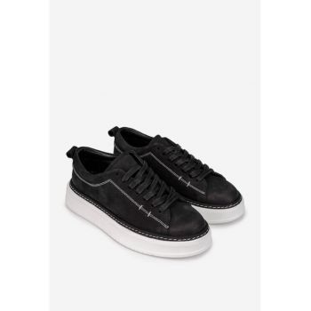 Pantofi barbati negri eleganti