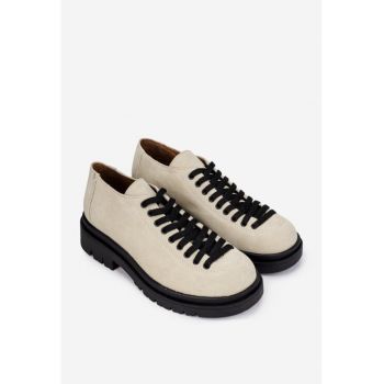 Pantofi dama bej eleganti