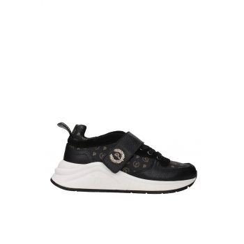 Pantofi dama Running Strap Loghi Negru Pantofi dama Running Strap Loghi Negru
