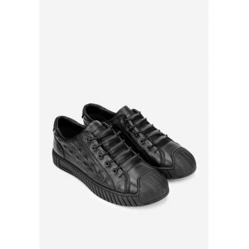 Pantofi eleganti barbati piele neagra