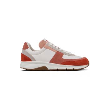 Pantofi sport cu detalii de piele nabuc Drift 27029