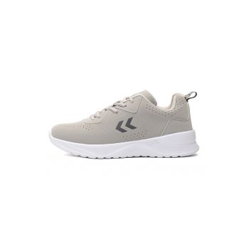 Pantofi sport de piele ecologica cu detalii perforate