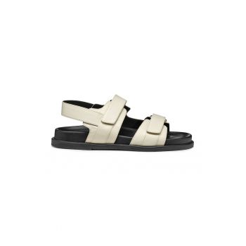 Sandale din piele cu inchidere velcro