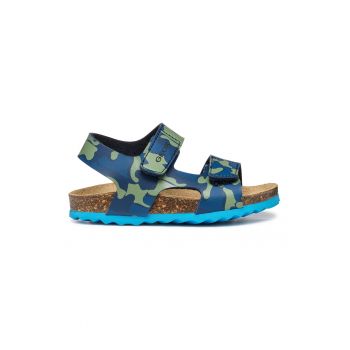 Sandale din piele ecologica cu velcro