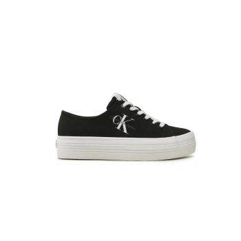 Tenisi dama  Vulc Flatform Essential Mono YW0YW01030 Negru