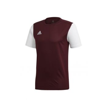 Tricou pentru copii -  Visiniu/Alb - poliester -