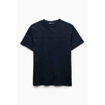 Tricou uni de bumbac