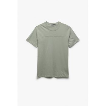 Tricou uni de bumbac