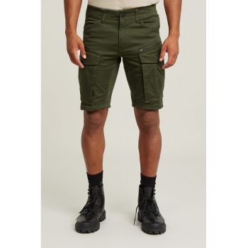 Bermude cargo cu croiala slim-fit