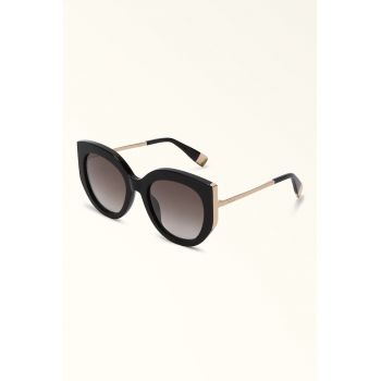 Ochelari de soare cat-eye supradimensionati