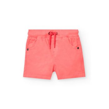 Pantaloni scurti de baie din amestec de bumbac Gabardine