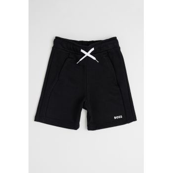 Pantaloni scurti din amestec de bumbac cu buzunare oblice