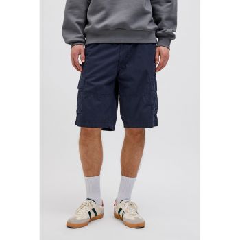 Pantaloni scurti din bumbac cu buzunare laterale