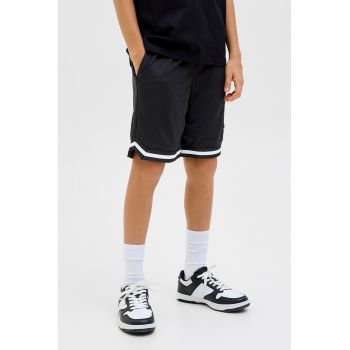 Pantaloni scurti din plasa Karl