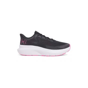 Pantofi din material textil cu logo pentru alergare