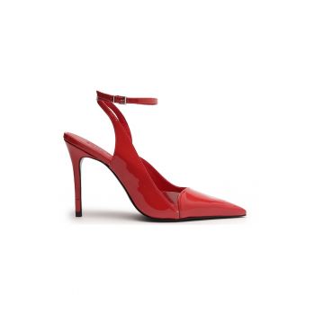 Pantofi din piele cu toc stiletto Bari