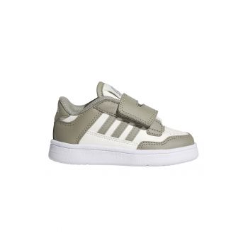 Pantofi sport din piele ecologica cu inchidere velcro Rapid Court