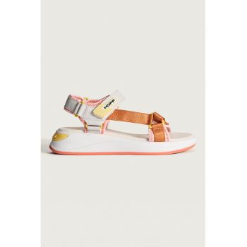 Sandale flatform cu velcro Samana