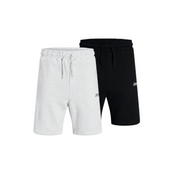 Set de pantaloni scurti din amestec de bumbac - 2 perechi