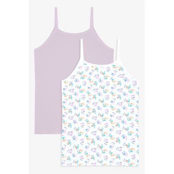 Set de top-uri de bumbac - 2 piese
