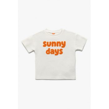 Tricou cu imprimeu text