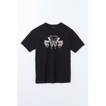 Tricou de bumbac cu imprimeu