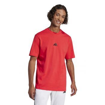 Tricou din bumbac cu broderie logo