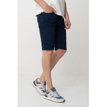 Blugi scurti cu croiala slim-fit
