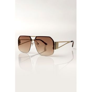 Ochelari de soare aviator cu lentile in degrade