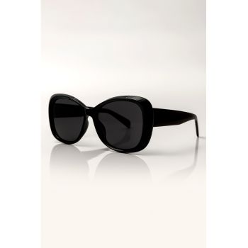 Ochelari de soare cat-eye rotunzi polarizati