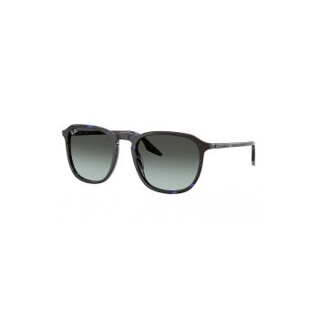 Ochelari de soare patrati unisex cu lentile in degrade