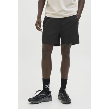 Pantaloni scurti cu buzunare laterale cu fermoar si snur