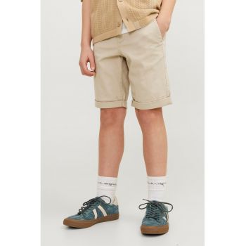 Pantaloni scurti cu buzunare oblice