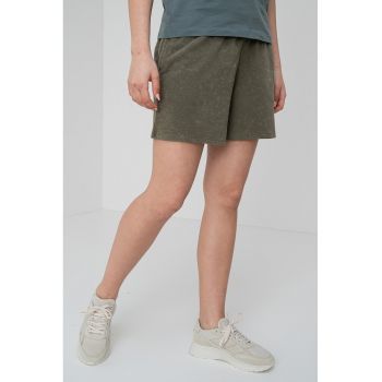 Pantaloni scurti cu snur si buzunare laterale