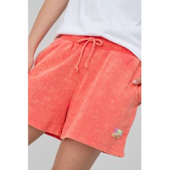 Pantaloni scurti cu snur si buzunare laterale