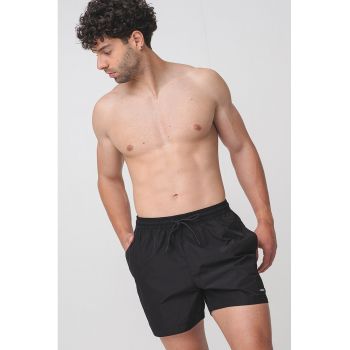 Pantaloni scurti de baie cu snur si buzunare laterale