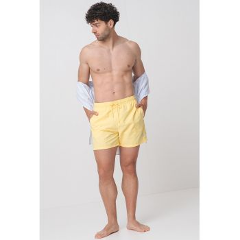 Pantaloni scurti de baie cu talie ajustabila