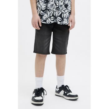 Pantaloni scurti din denim cu buzunare laterale