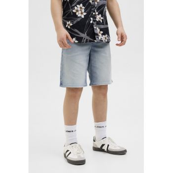 Pantaloni scurti din denim cu talie elastica