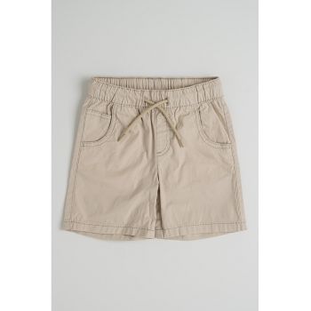 Pantaloni scurti regular fit cu snur de ajustare in talie