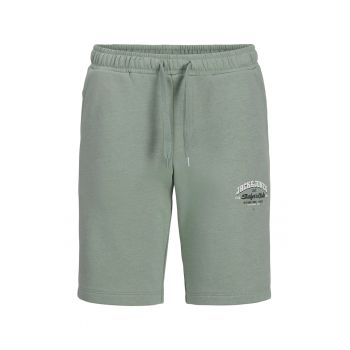 Pantaloni scurti uni cu snur