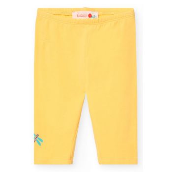 Pantaloni scurti uni din amestec de bumbac