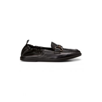 Pantofi sport de piele cu margine elastica