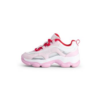 Pantofi sport de piele ecologica cu garnituri din material textil Dreamster