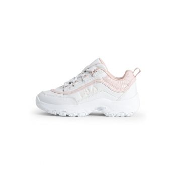 Pantofi sport de piele ecologica cu garnituri textile