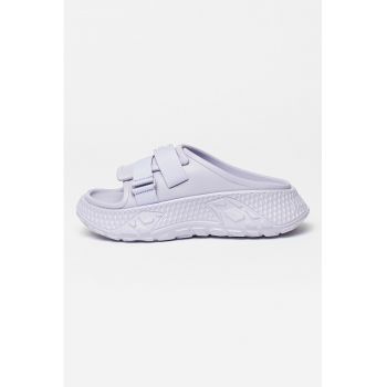 Papuci flatform cu model unisex