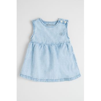 Rochie babydoll din denim